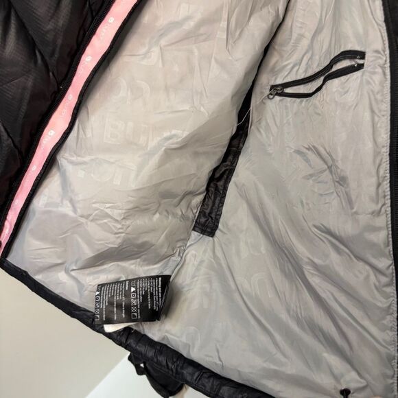 Burton Puffer Jacket Quilted Design Hood Women's M great preworn condition - Picture 12 of 12